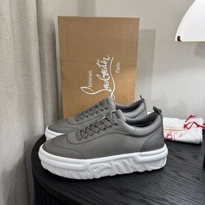 Christian Louboutin Choukario Sneaker Smoke Gray 44